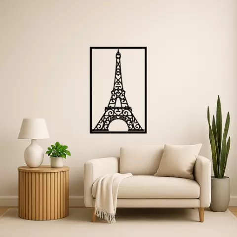 The Eiffel Tower The Eiffel Tower Gustave Eiffel Wall Art Framed