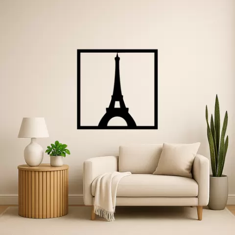 The Eiffel Tower The Eiffel Tower Gustave Eiffel Wall Art Framed