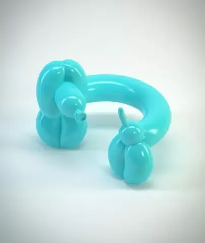 Balloon Dog Large Fan Art Toy - ArtToyCollector
