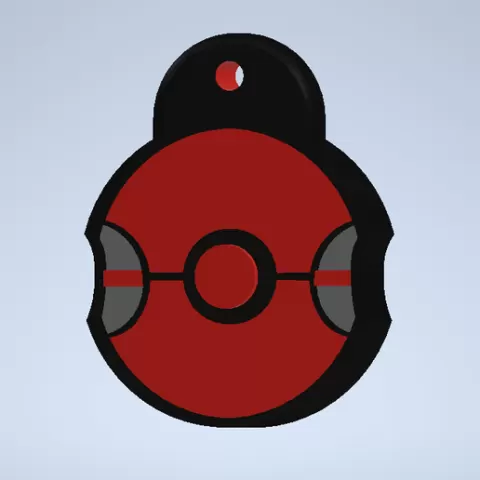 Pokemon Cherishball Keychain V1
