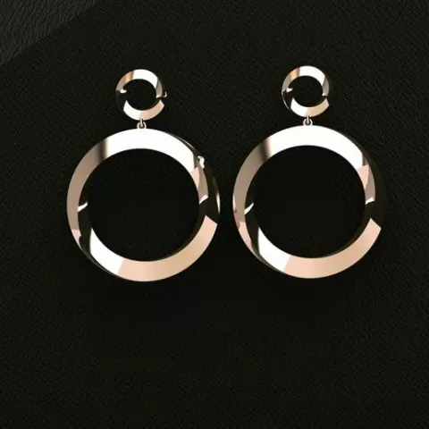 Hoop earrings