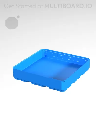 3x3x0.5 CU - Simple Walls - Multibin Shell