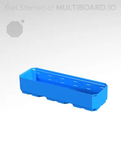 3x1x0.5 CU - Simple Walls - Multibin Shell