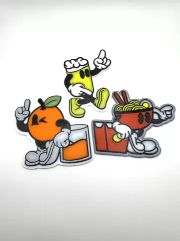 Happy Food Magnets - BatChips