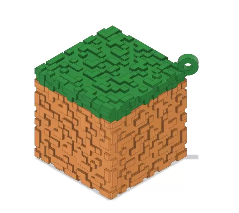 MINECRAFT KEYCHAIN - Gominolozgz