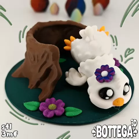 Chick and Stump! - NozzleNook bottega3d