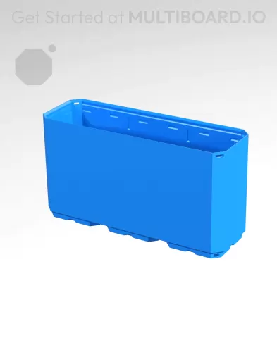 3x1x1.5 CU - Simple Walls - Multibin Shell