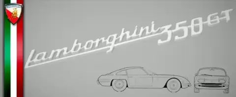 Lamborghini 350GT Emblem