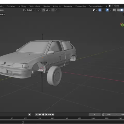 Civic IV 4 gen EF