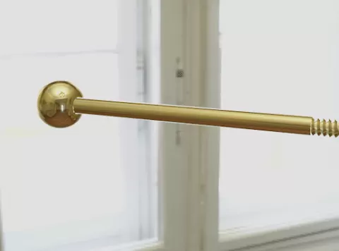 Threaded Piercing Ball and Bar