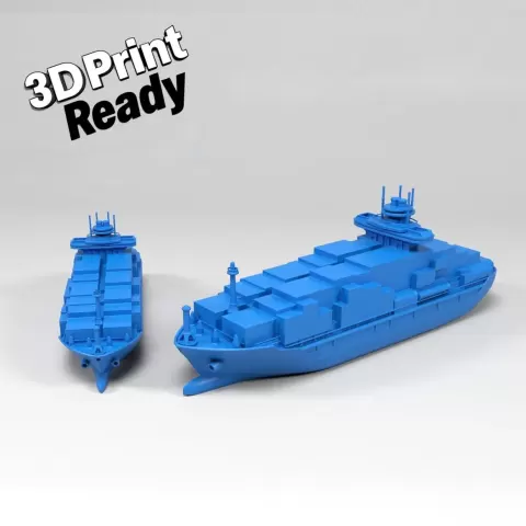 Cargo ship - 3D Everything