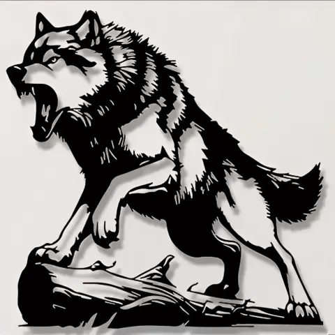 wolf decor - Polish 3D