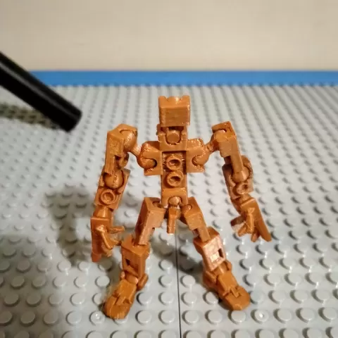 lego action figure - printing guy12