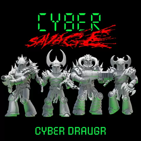 CYBER DRAUGR by Benjamin McClure