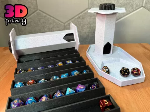 Rollup Dice Box - Tower Core