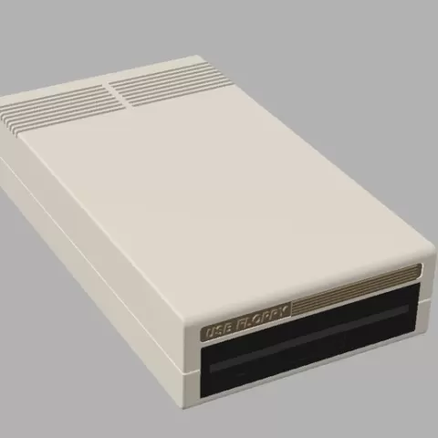 Retro USB Floppy case