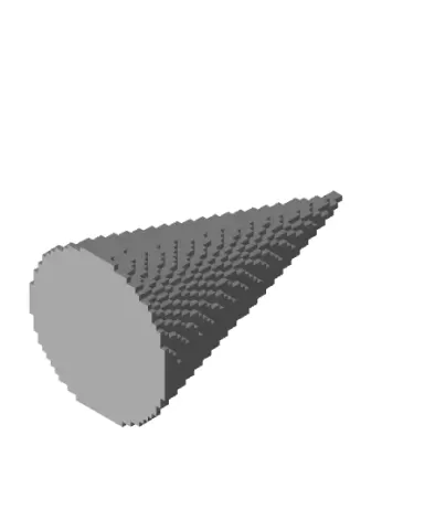 Christmas tree blocky vase mode hack.stl