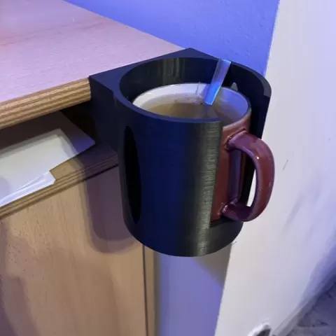 Under table cup holder