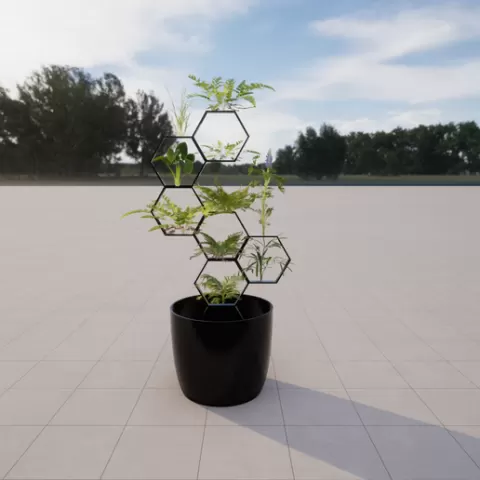 Bee's shape Vase