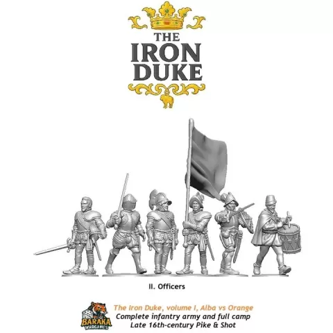 THE IRON DUKE, VOL I: ALBA VS ORANGE, II. OFFICERS by Baraka Games and Miniatures Digital