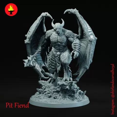 Pit Fiend DnD - Evil Forge Figures