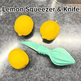 Lemon Squeezer & Knife - Gr3DKing