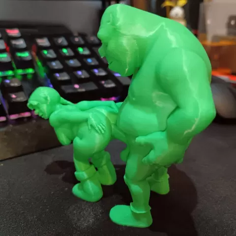 SHREK AND FIONA SCENE XXX ANAL MODEL 2 - Mentalist3D