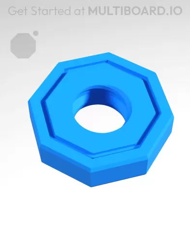 4 mm, Small Thread Hole, Nut