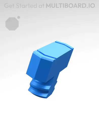 9 mm Small Thread, Plain Head, Shank T-Bolt