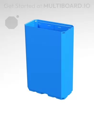 2x1x3 CU - Simple Walls - Multibin Shell