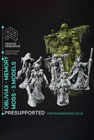 Obliviax - Goblin Anarchist - Faywild Vs Shadowfell 2 - PRESUPPORTED - Illustrated and Stats - 32mm