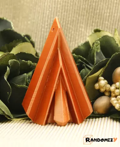 Origami Inspired Tree Ornament #3