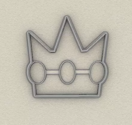 #props Crown Cookie Cutter
