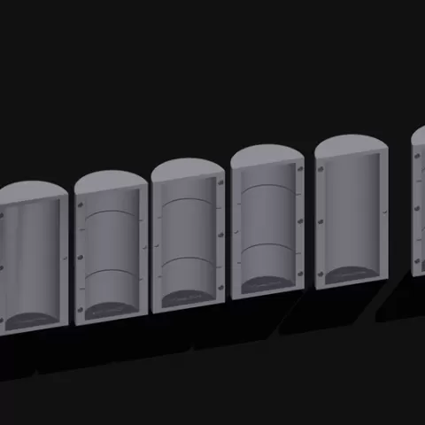 Cylinder Compartment Organiser