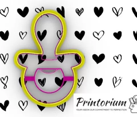 #Baby Dummy#2 Cookie Cutter