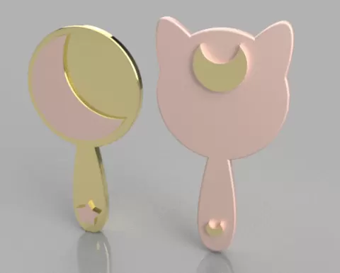 Espejos gato luna