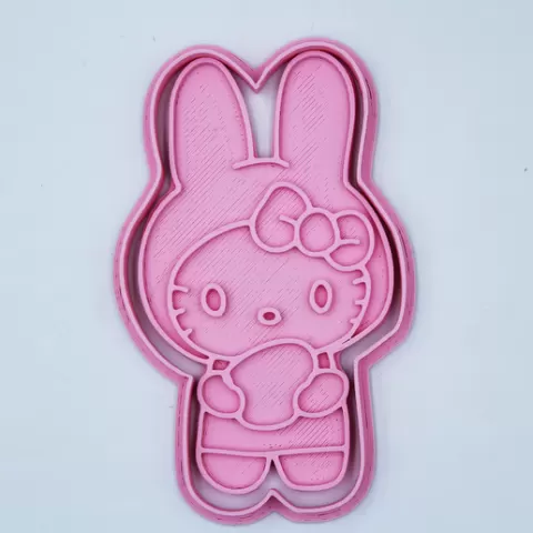 Hello Kitty easter cookie cutter