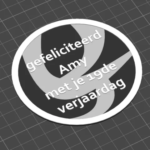 Amy 19 jaar viltje