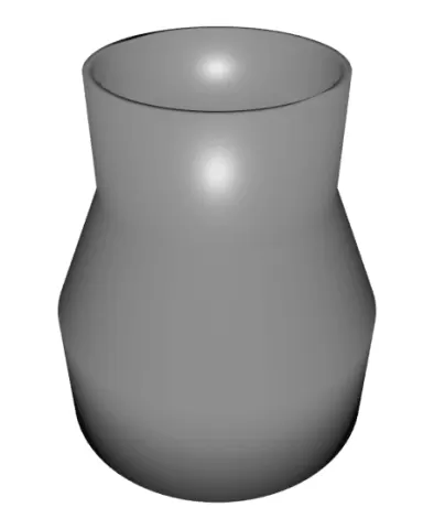 Dust Reducer Adapter for Ryobi RTS12 Table Saw - from 4" Dust Hose to 2.5" (64mm) dust port