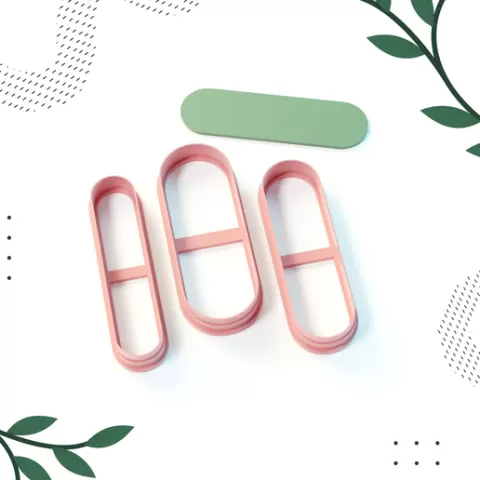 ROUNDED RECTANGLE CLAY CUTTER