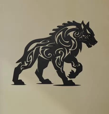 Fenrir Wall Art - Ri0m0