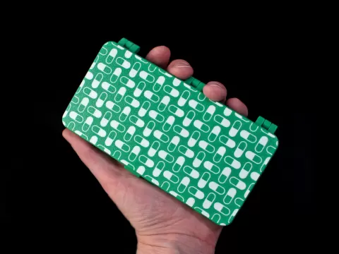 Larger weekly pill box