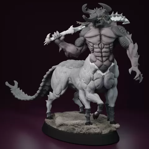 Centauride - Tabletop creature mini - Castro 3D