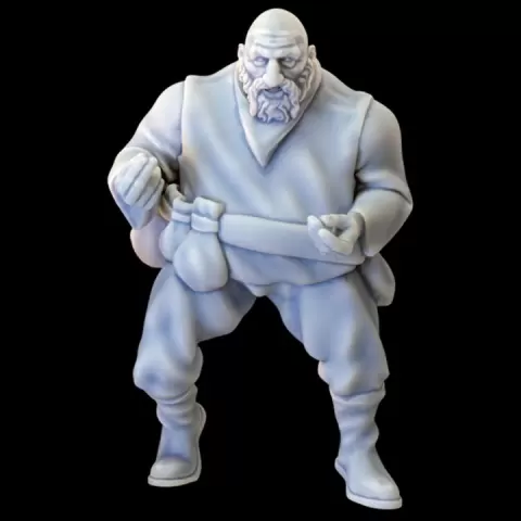 Dwarf Gold Prospector 2 - Fantasy Tavern District Vol II by YourNeighborKnight Minis