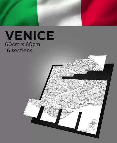 VENICE, Skyline 3d map