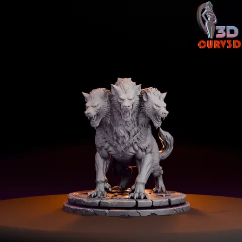 Cerberus - Guardian of the Underworld | Titan Quest | 150mm 75mm 32mm Scales