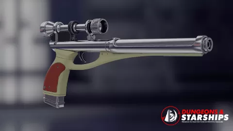 Cad Bane LL-30 Blaster - Clone Wars