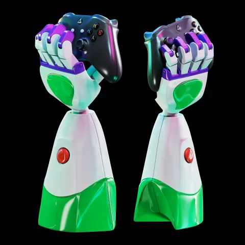 buzz Lightyear - Toy Story Controller stand Arm - greencatpoly