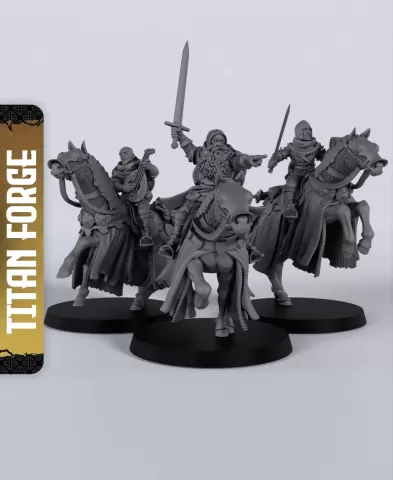 Knights of the Quest - With Free Dragon - 5e DnD Inspired for RPG and Wargamers
