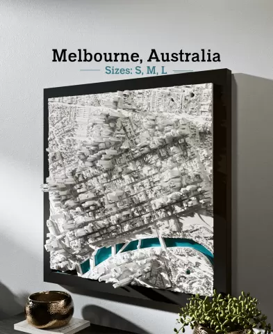 Melbourne, Australia - S, M, & L
